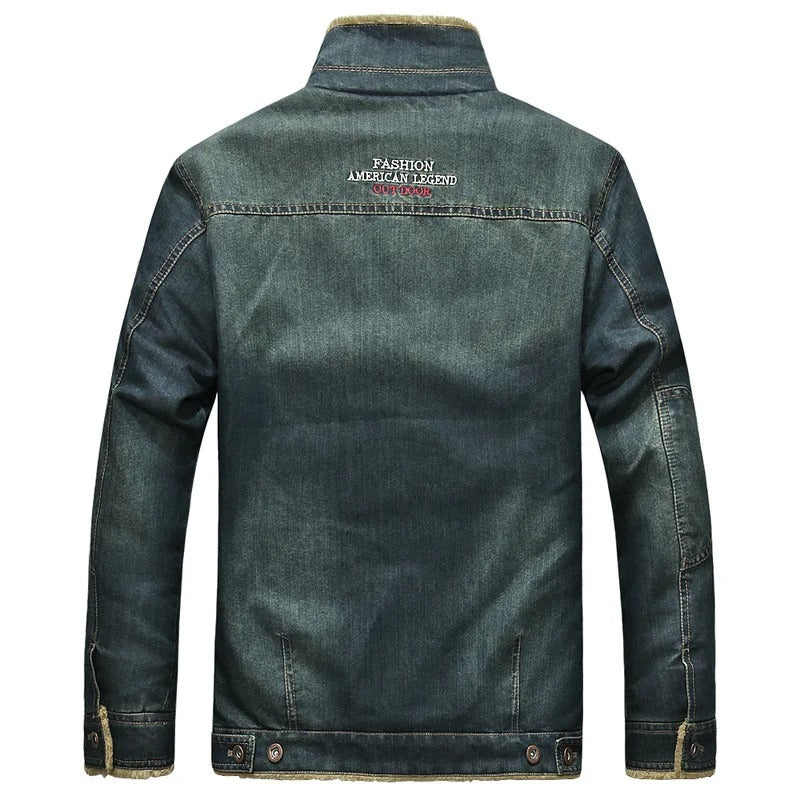 Herrenjacke | Steppung und durchgehender Verschluss