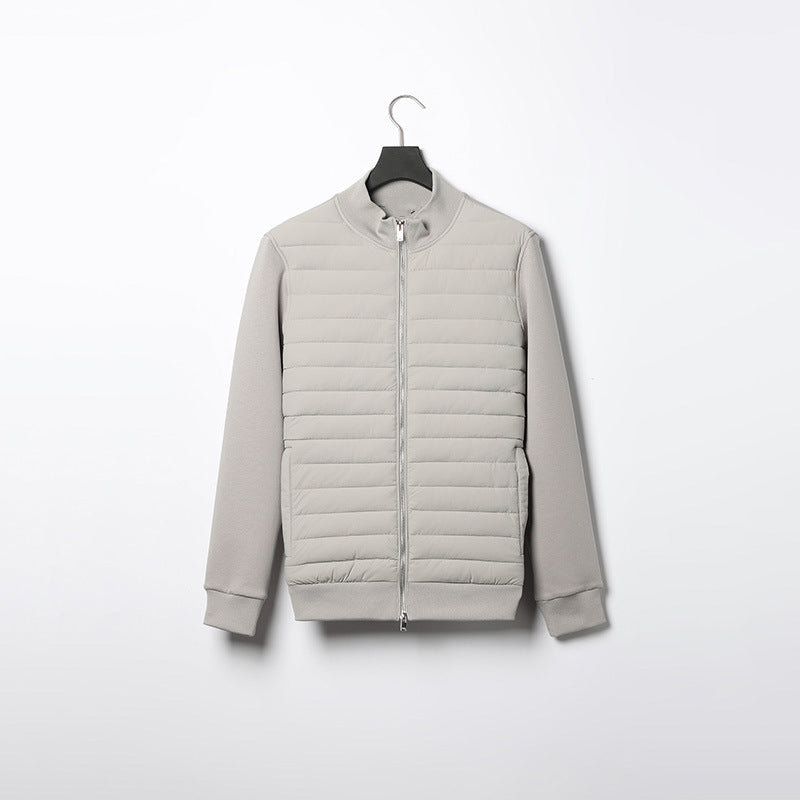 Herren-Steppjacke mit Quersteppung | reguläre form