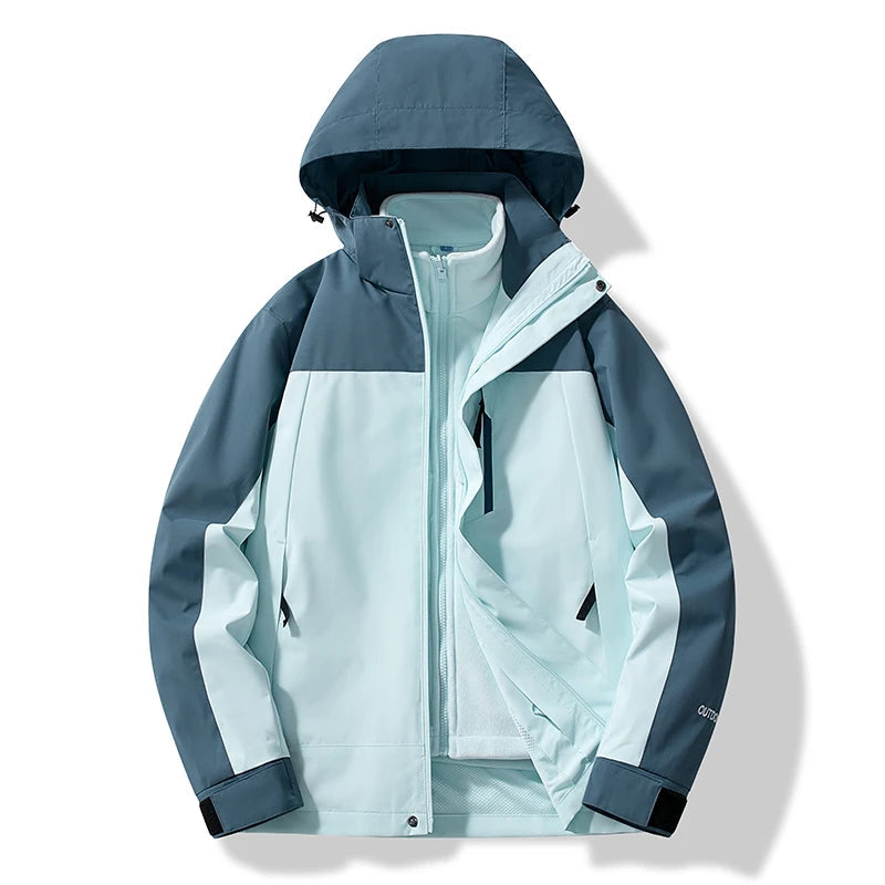 Damen Wintersport-Jacke | Winddichte Ausführung mit Kapuze