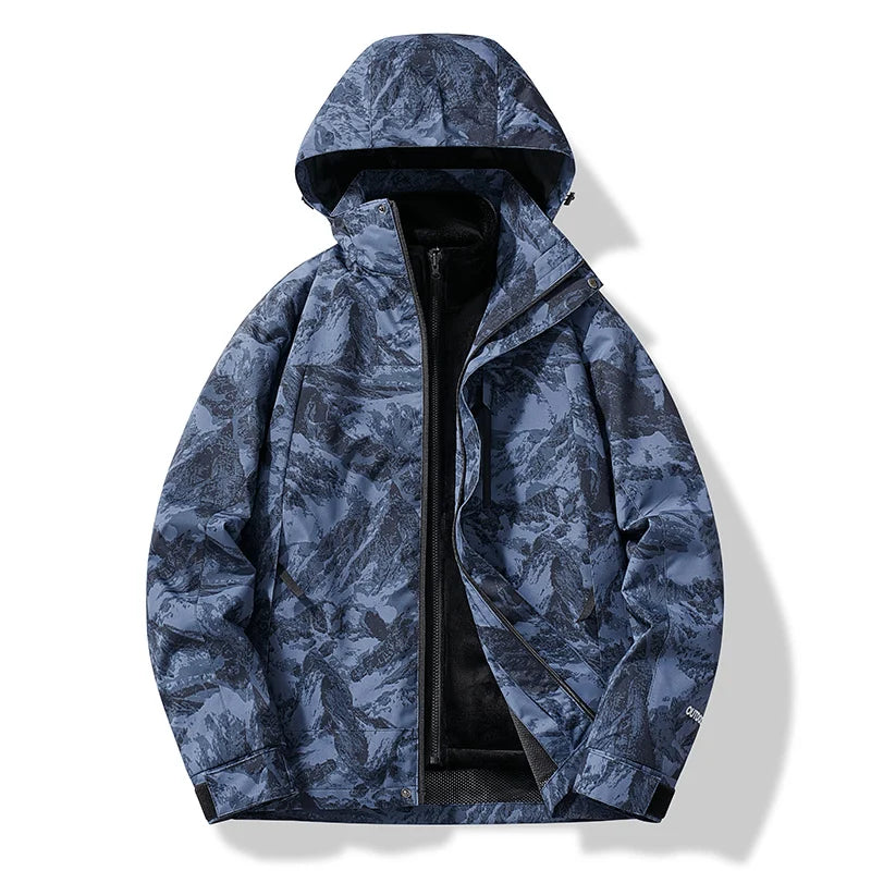 Damen Wintersport-Jacke | Winddichte Ausführung mit Kapuze