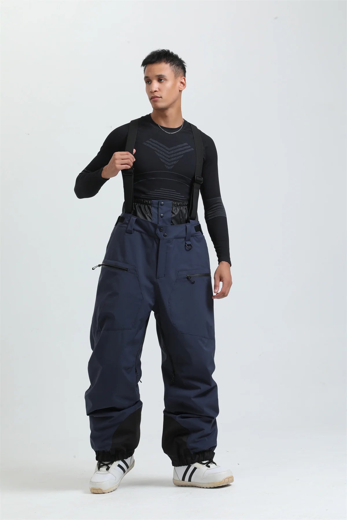 Unisex-Skihose mit Trägersystem | funktionale Winterausführung