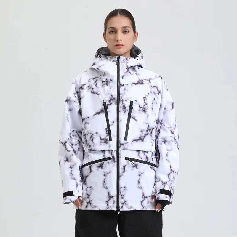 Unisex-Skijacke für Wintersport | funktionale Ausführung