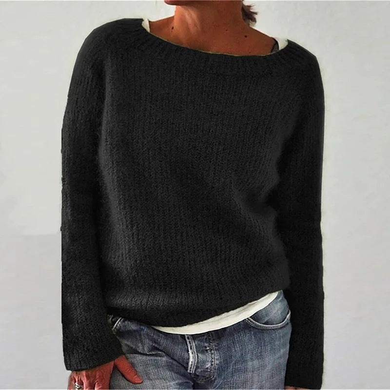 Norweger Winterpullover für Damen | Rundhals