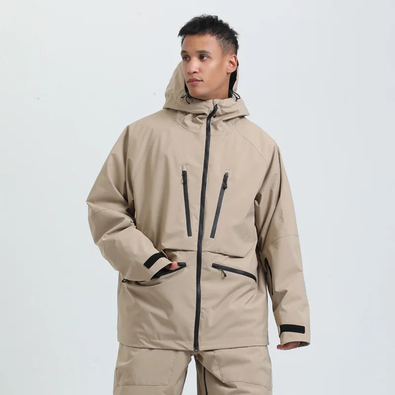Unisex-Skijacke für Wintersport | funktionale Ausführung