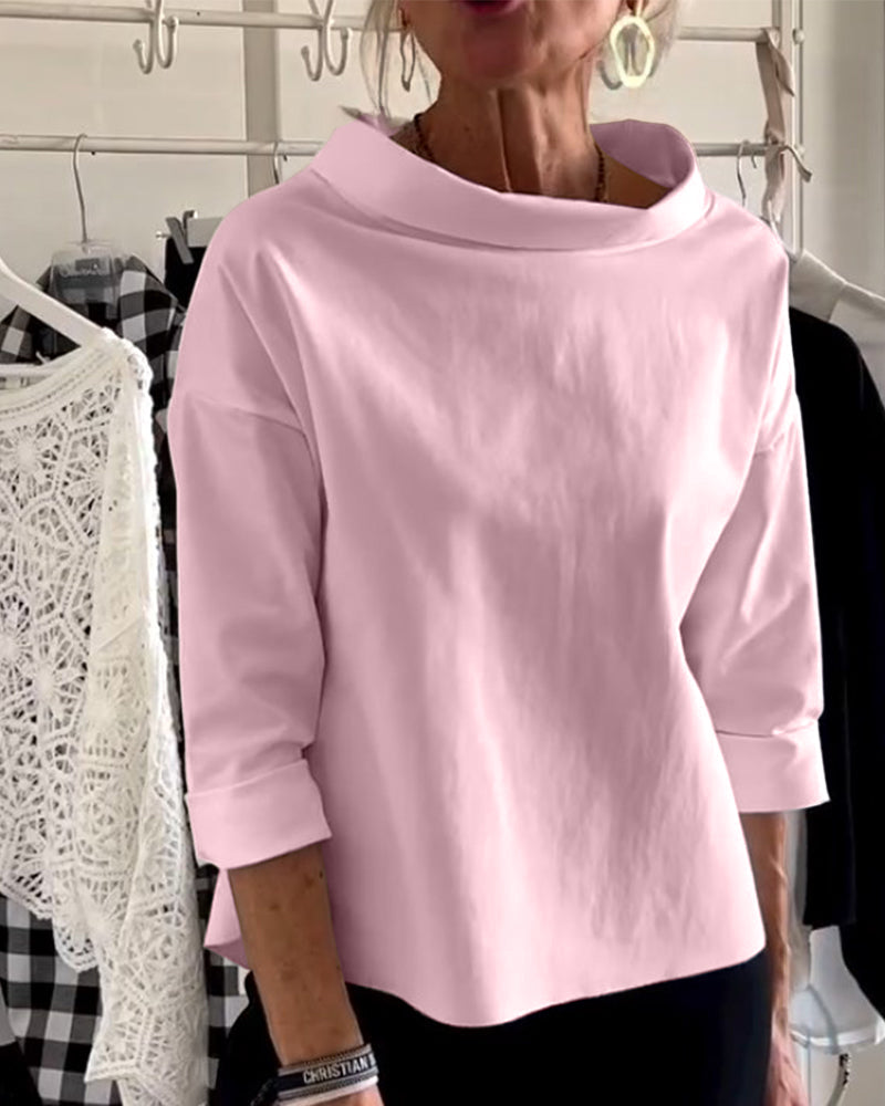 Modernes Oberteil für Damen | Kurzarm