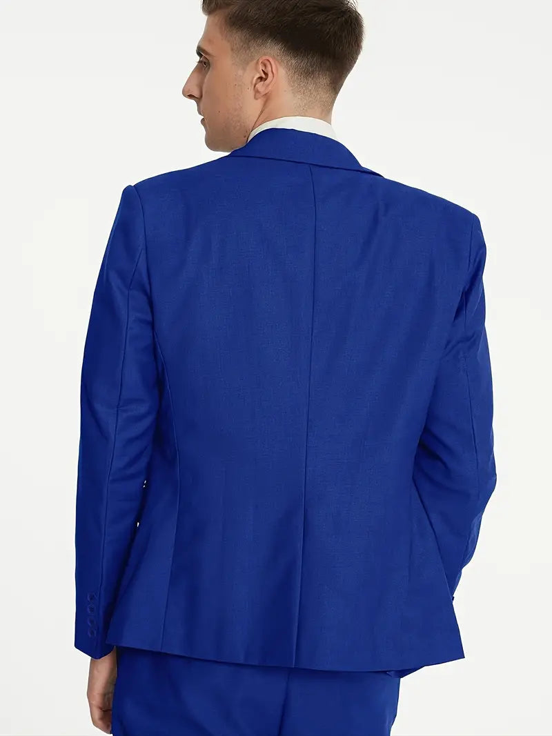 Herren Business-Set | Blazer, Weste und Hose in klarer Form