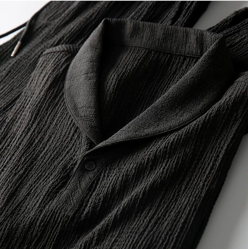 Herren Set | Kurzarm-Hemd und Hose