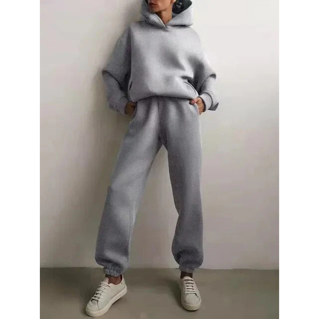 Damen Trainingsset | Zweiteiliges Oversize-Set Lässig