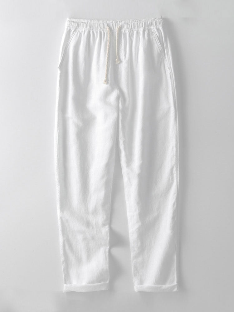 Herren Set | Hemd mit Stehkragen und Hose mit geradem Bund