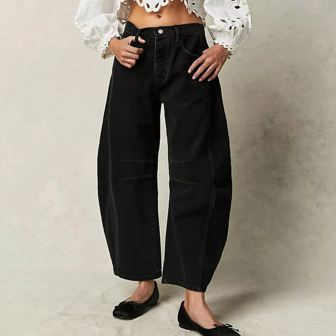 Damenhose mit weiter Form | Alltagstauglich