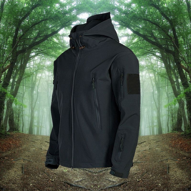 Jacke Herren | Wasserdichter Schnitt mit Kapuze
