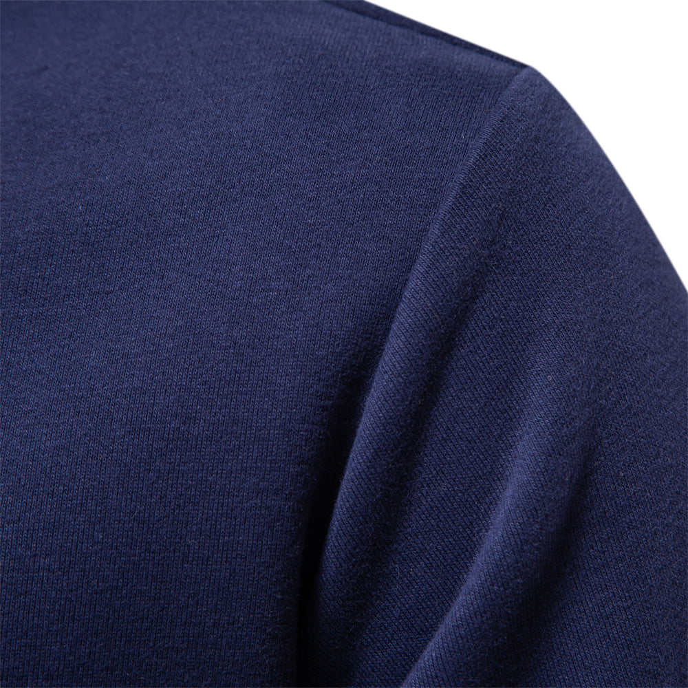 Poloshirt Herren | Klassischer Kragen mit V-Ausschnitt