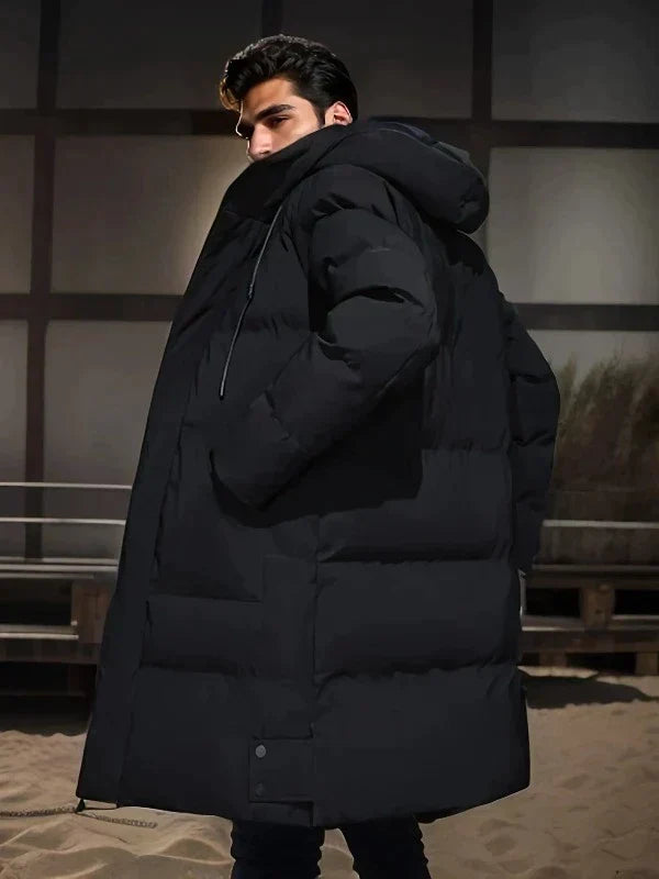 Herren Parka Jacke | wasserdichte Ausführung mit gerader Form