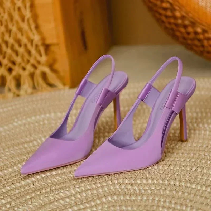 Damen Pumps | Slingback mit spitzer Zehenform