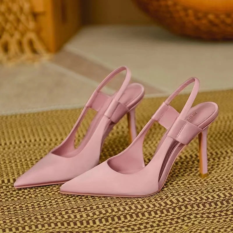 Damen Pumps | Slingback mit spitzer Zehenform
