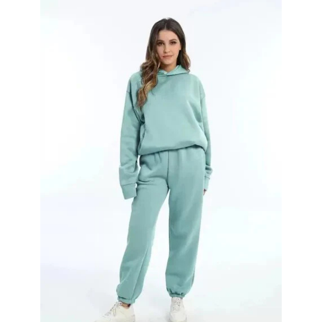 Damen Trainingsset | Zweiteiliges Oversize-Set Lässig