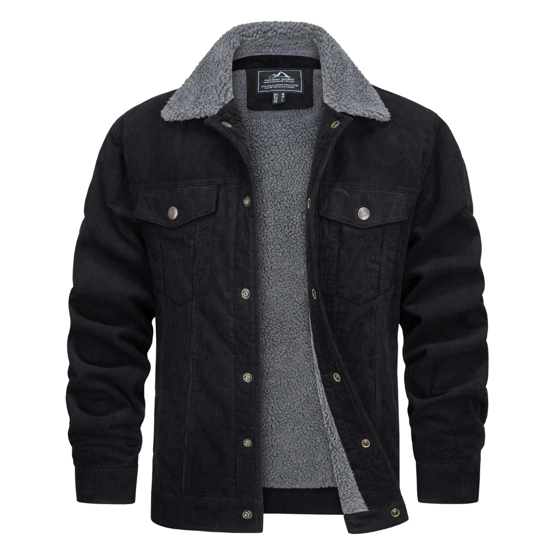 Herrenjacke | Knopfverschluss und klassische Form