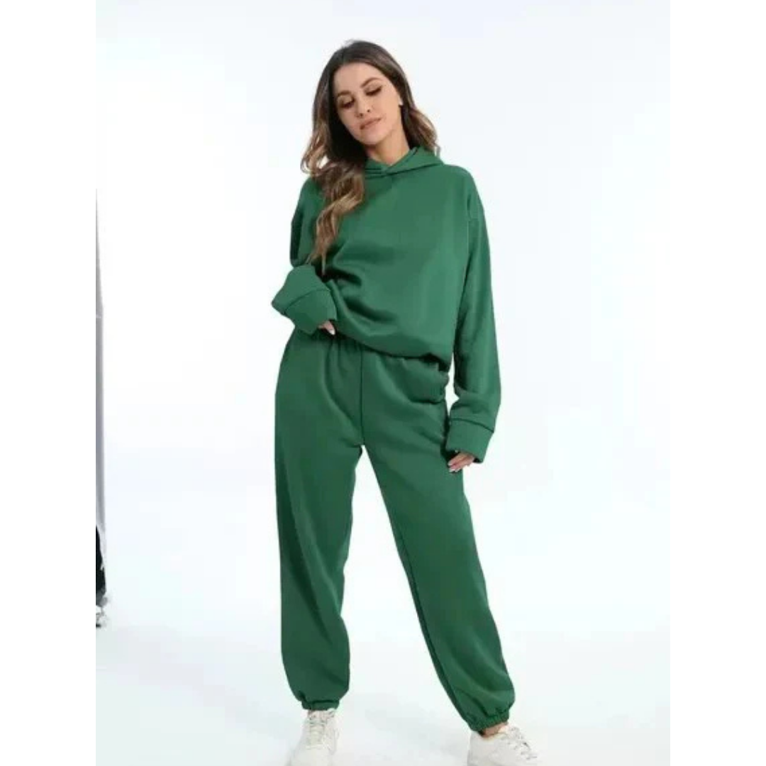 Damen Trainingsset | Zweiteiliges Oversize-Set Lässig