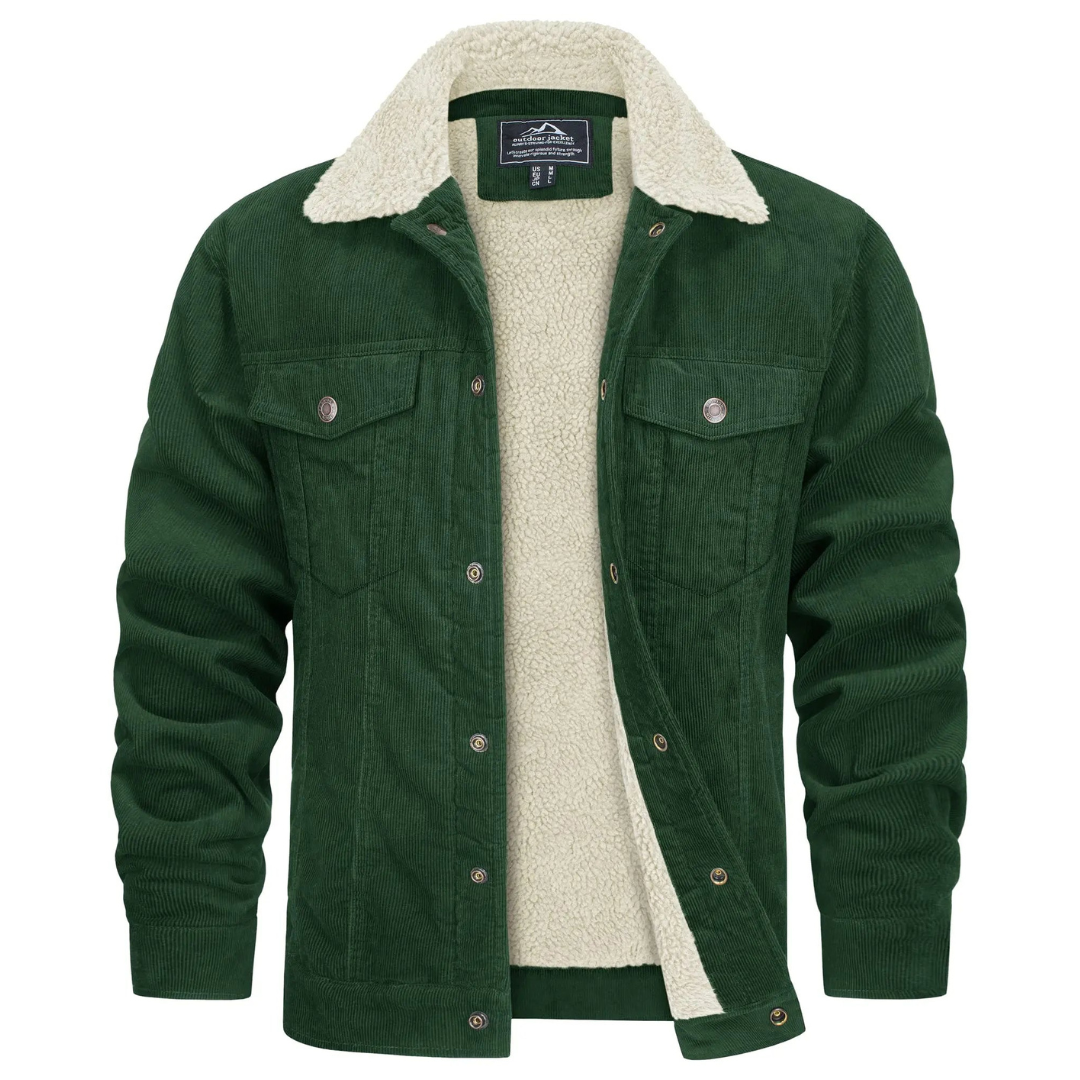 Herrenjacke | Knopfverschluss und klassische Form