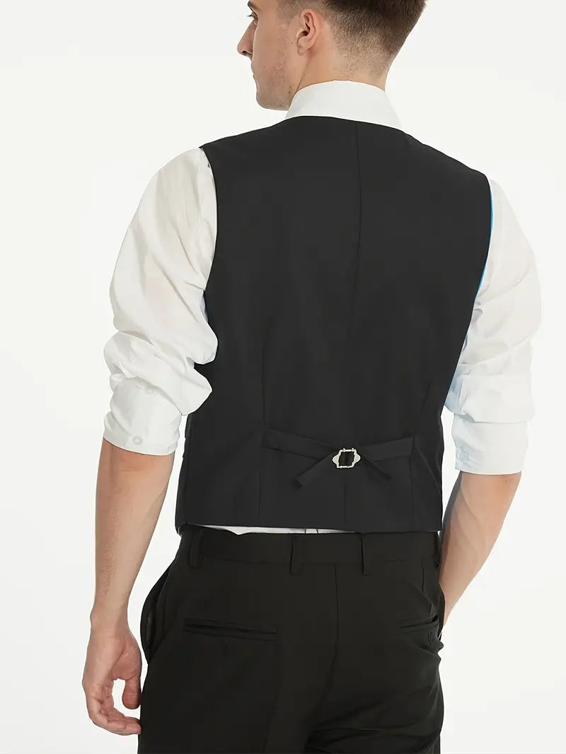 Herren Business-Set | Blazer, Weste und Hose in klarer Form