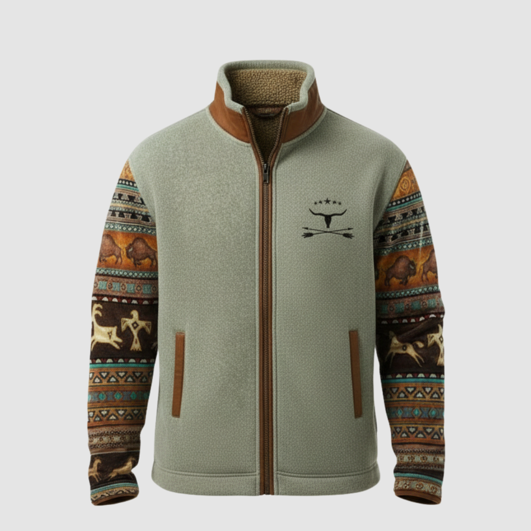 Herren Jacke | leichte Ausführung mit geradem Linienverlauf