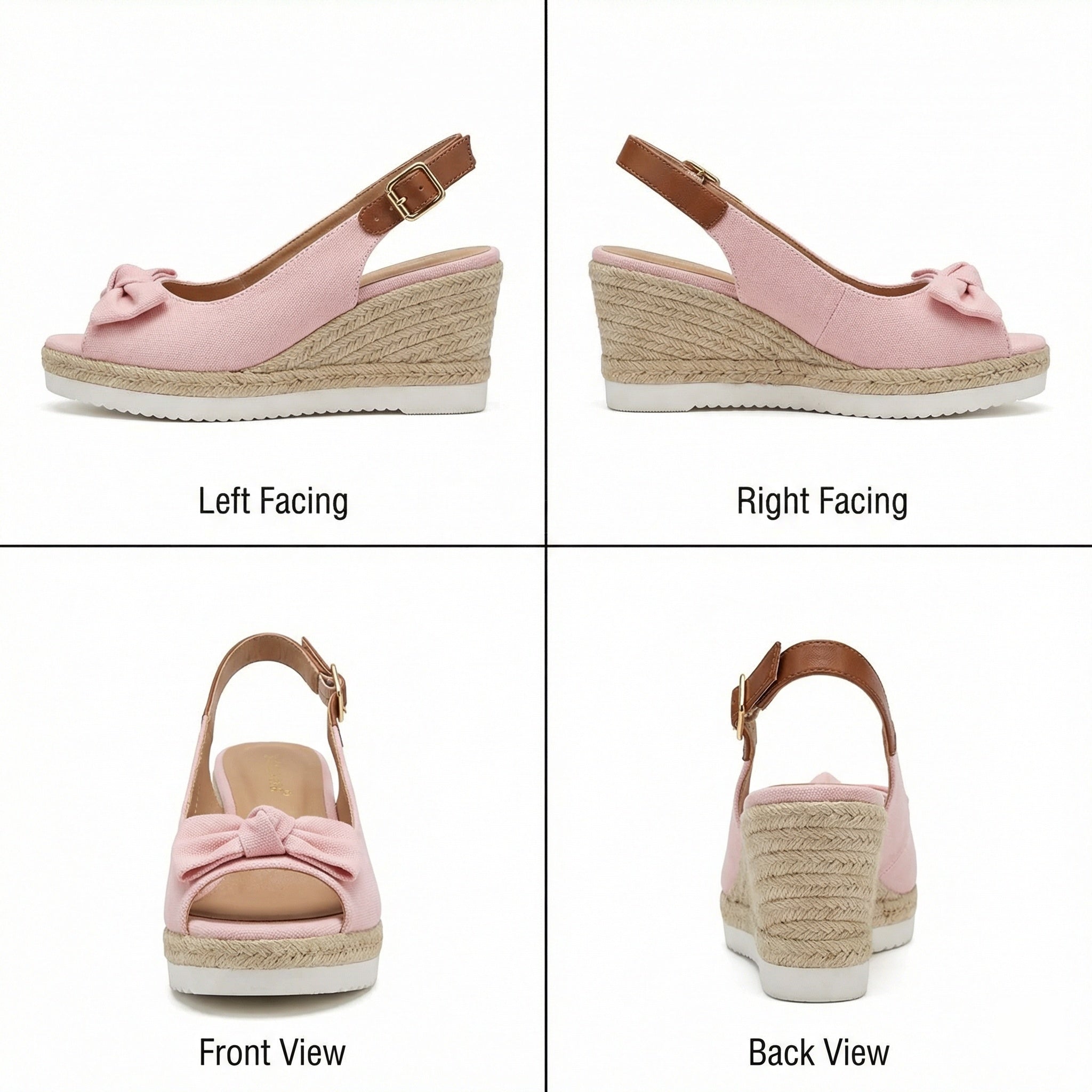 Damen Sandalen | Offene Front mit Riemenverschluss