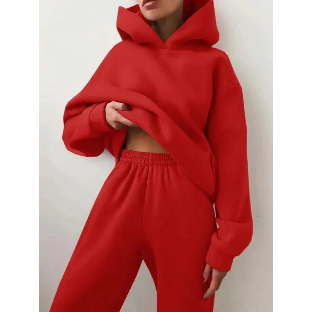 Damen Trainingsset | Zweiteiliges Oversize-Set Lässig