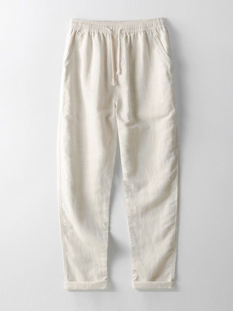 Herren Set | Hemd mit Stehkragen und Hose mit geradem Bund