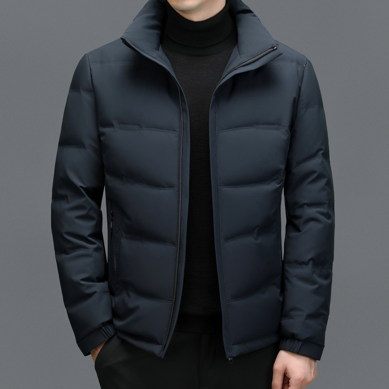 Herren-Winterjacke mit gepolsterter Ausführung | gleichmäßiger Aufbau