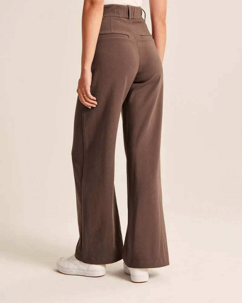 Damen Pantalon | Weite Beine mit hoher Taille