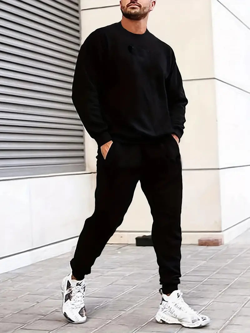 Herren Jogginganzug | zweiteiliges Set mit Oberteil und Hose