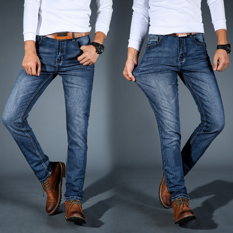 Herren Jeans | Schmaler Schnitt mit sichtbaren Bundschlaufen