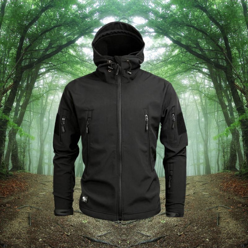 Herren Outdoor Jacke | wasserdichte Ausführung mit gerader Form