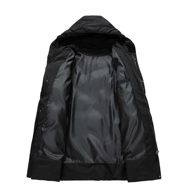 Herren Parka Jacke | wasserdichte Ausführung mit gerader Form