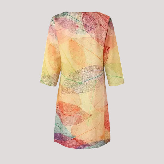 Damen Kleid | mini mit V-Ausschnitt