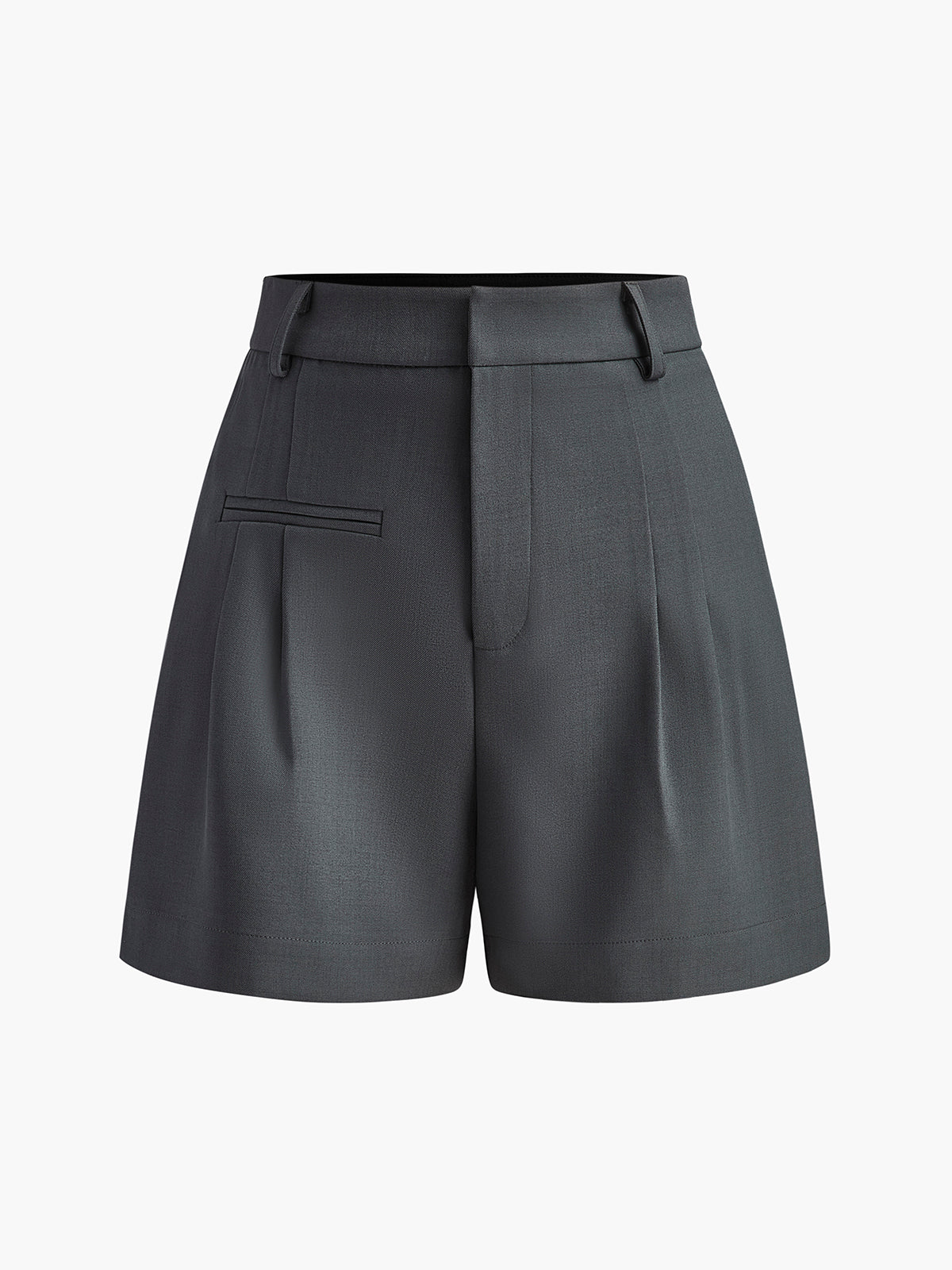 Damen Shorts | hohe Taille mit geradem Bein und Hüftabschluss