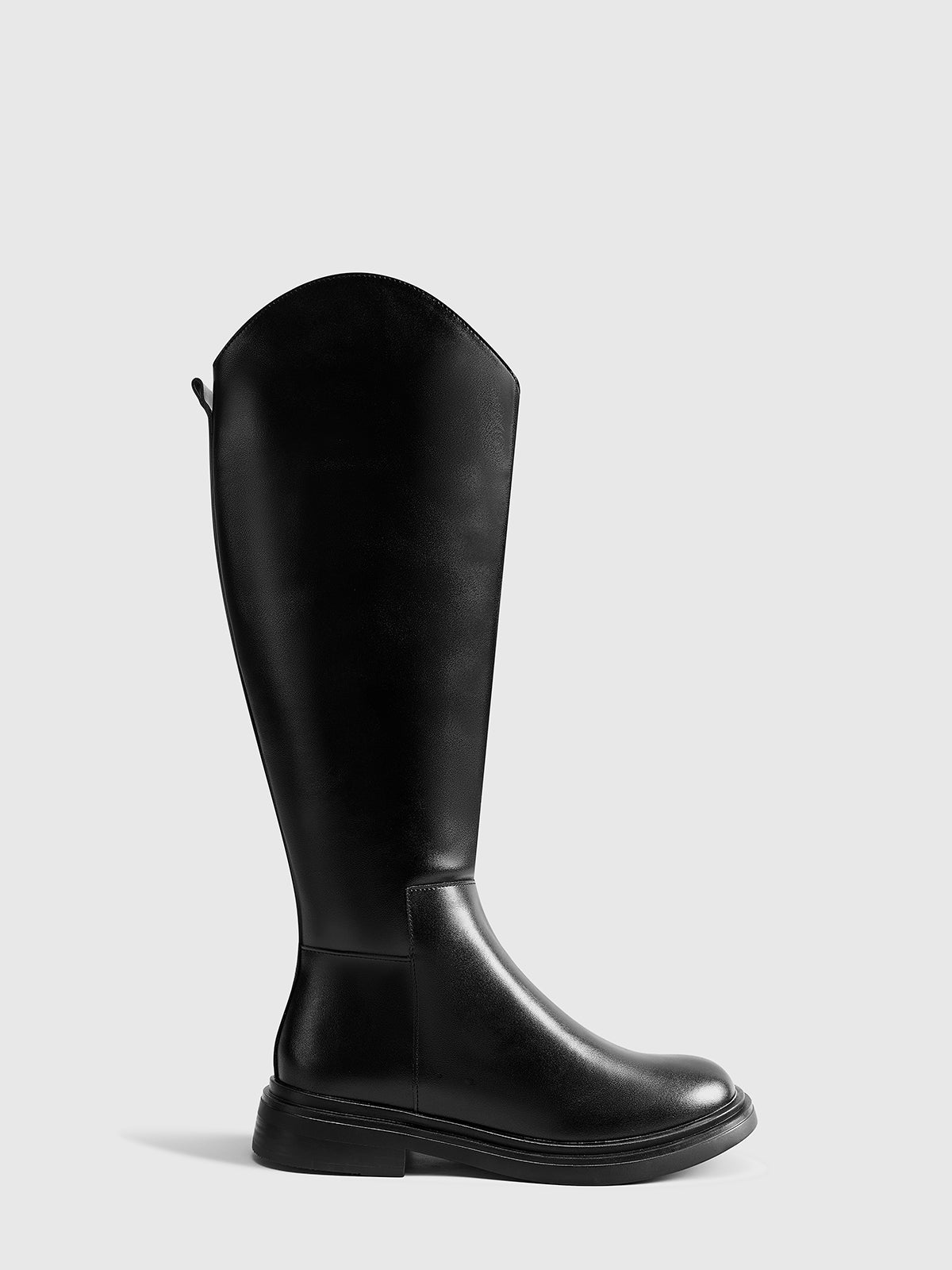 Damenstiefel | Hoher Schaft in durchgehender Ausführung