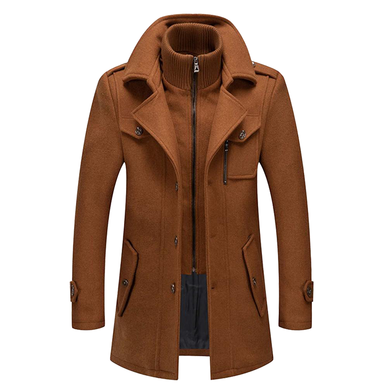 Herrenmantel | Langarm Saisonale Oberbekleidung Herbst Winter
