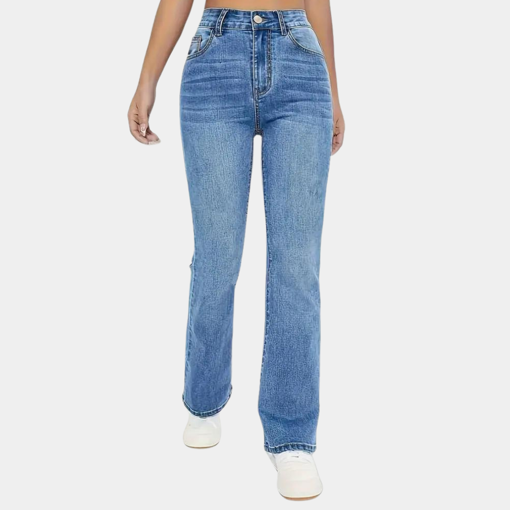 Damen Jeans | Flared Schnitt mit hoher Taille