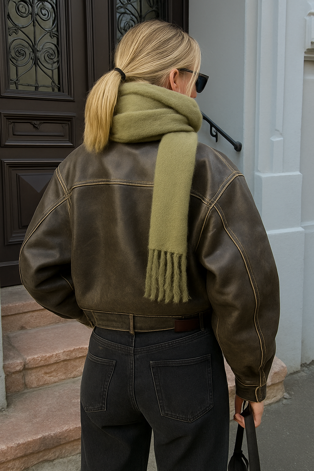 Damen Jacke | Lässige Ausführung mit gewaschenem Charakter