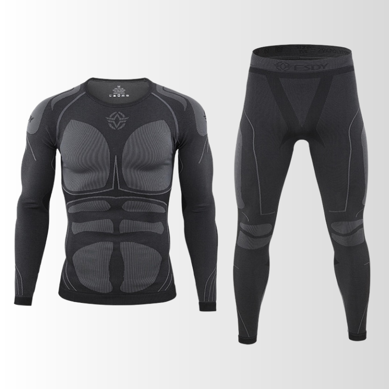 Herren Funktionsunterwäsche | Set mit atmungsaktiver Form