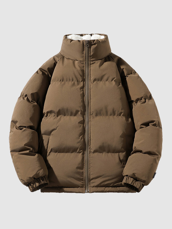 Herren Jacke | Gepolsterte Struktur mit Kapuzenanbindung