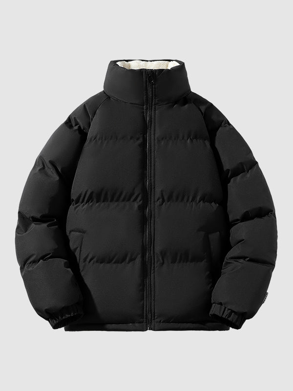 Herren Jacke | Gepolsterte Struktur mit Kapuzenanbindung