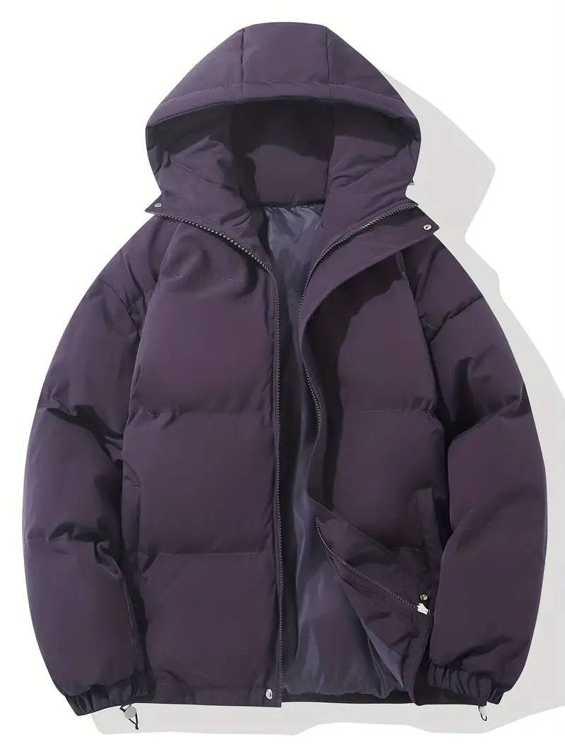 Damenwinterjacke mit Kapuze | Lange Ausführung