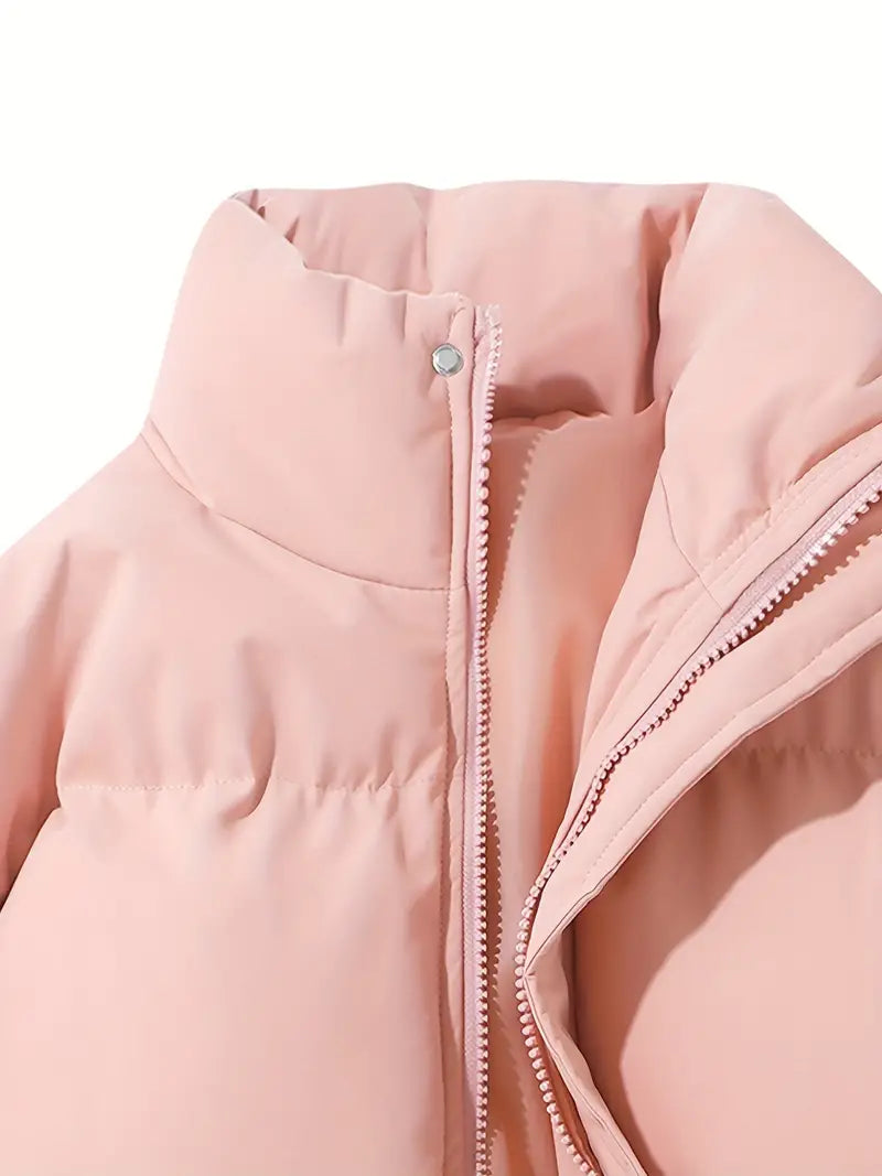 Damenwinterjacke mit Kapuze | Lange Ausführung