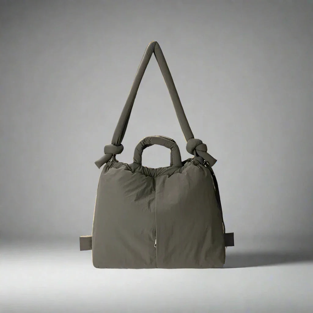 Damen Handtasche | Gepolsterte Form mit Doppelgriff