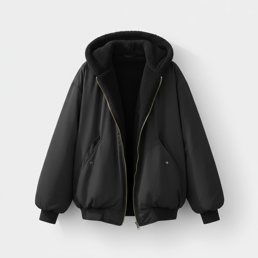 Damen Jacke | oversized Schnitt mit klarer Volumenform