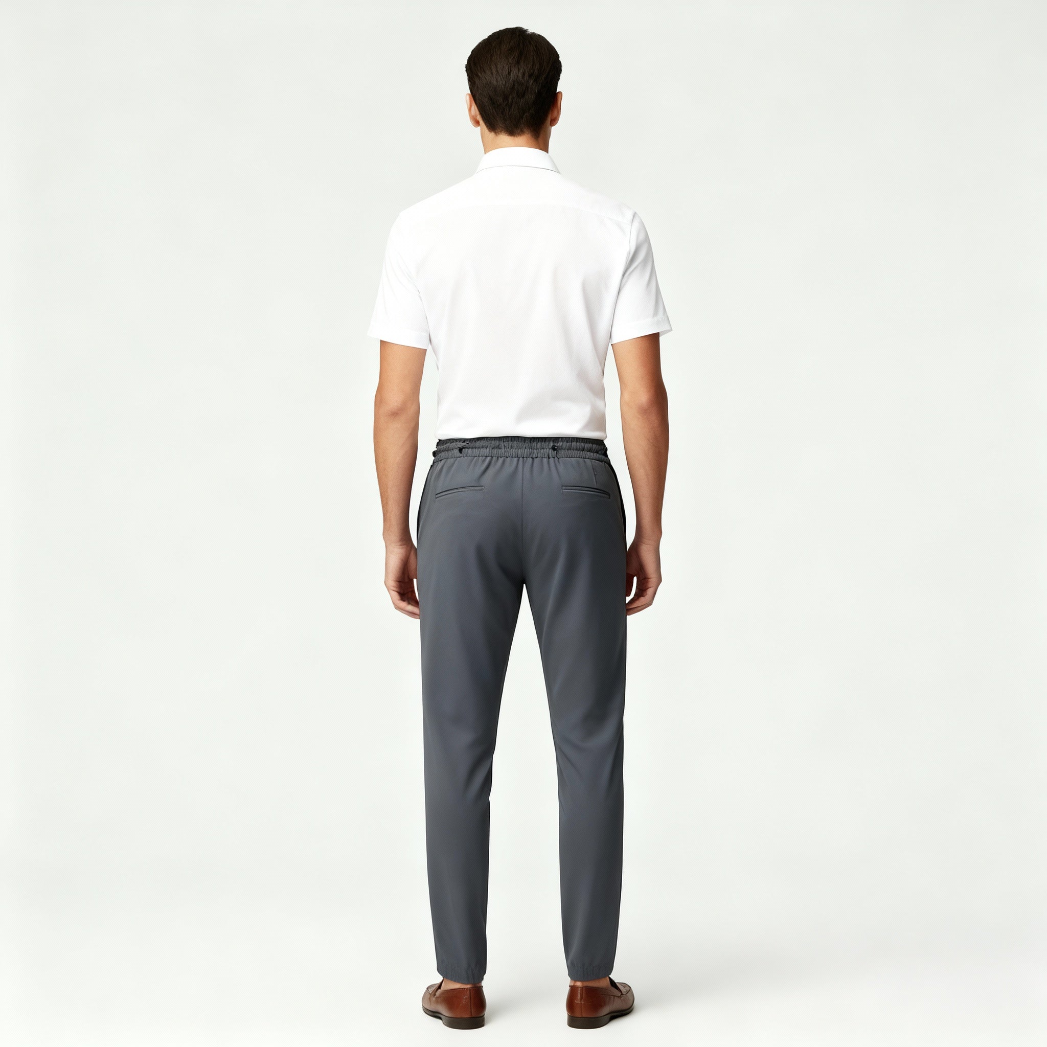 Herren Hose | gerade Passform mit elastischem Bund