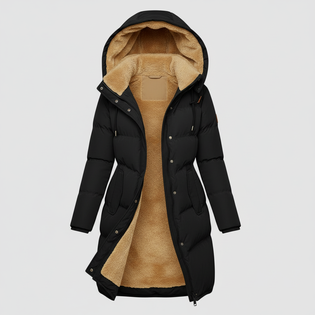 Damen Jacke | gesteppte Form mit durchgehendem Frontverschluss