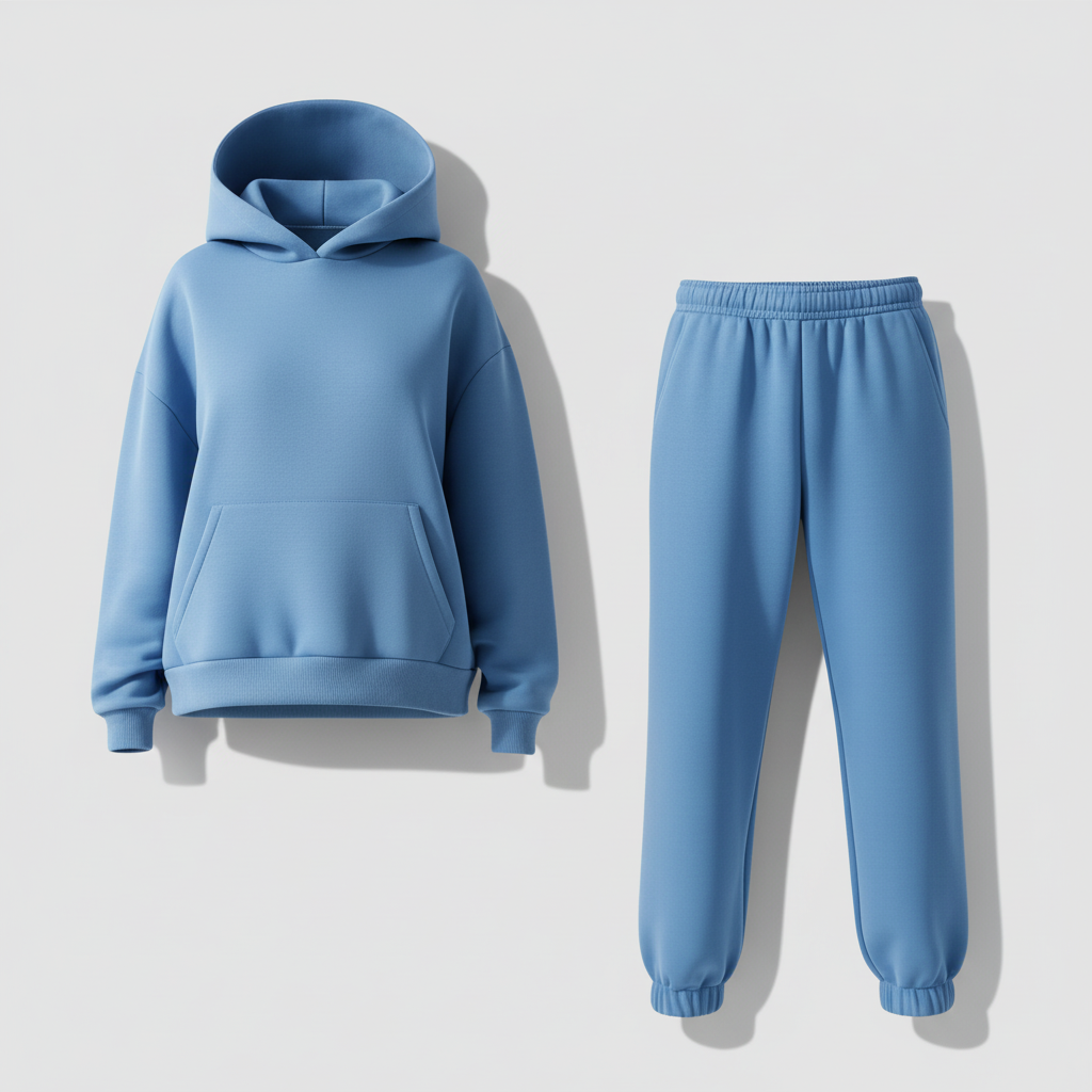 Damen Set | Oberteil mit Rundhals und passende Hose